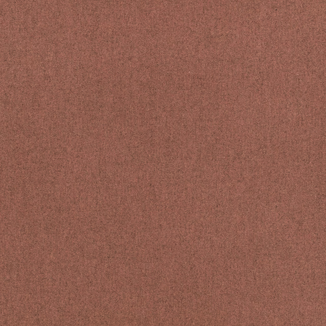Warm reddish umber fabric with a fine, softly mottled matte weave