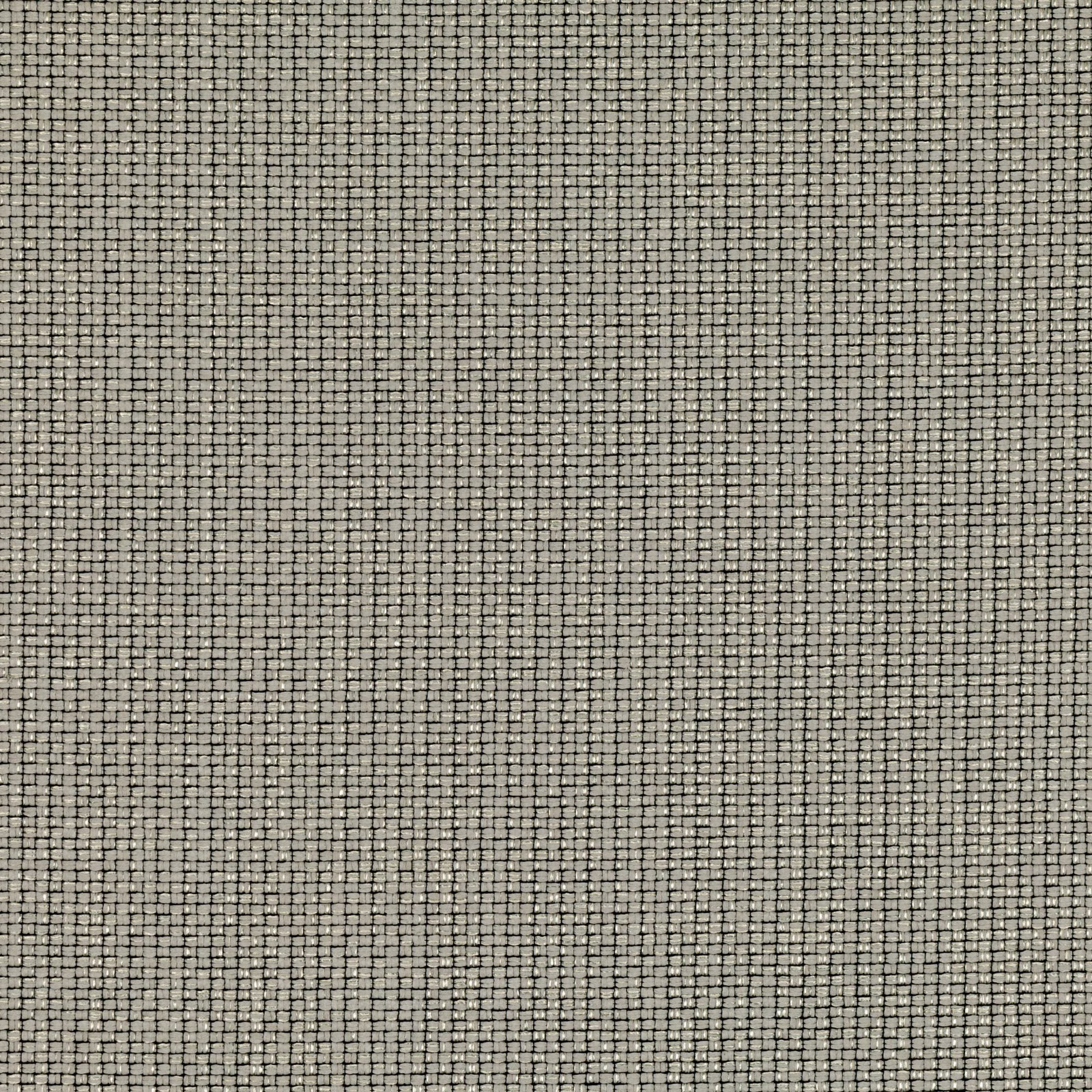 Eggshell beige woven textile with a fine dark linear grid and mottled texture