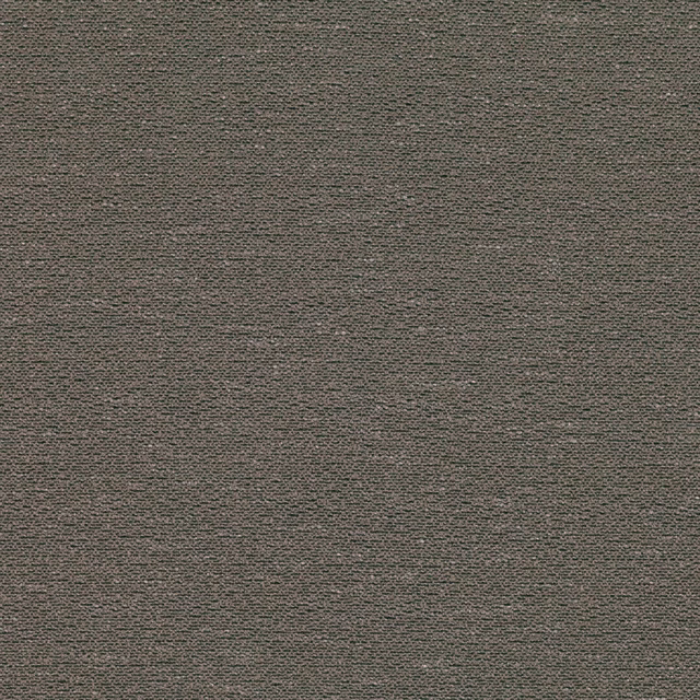 Deep charcoal-grey woven swatch with fine horizontal grain and subtle taupe flecking