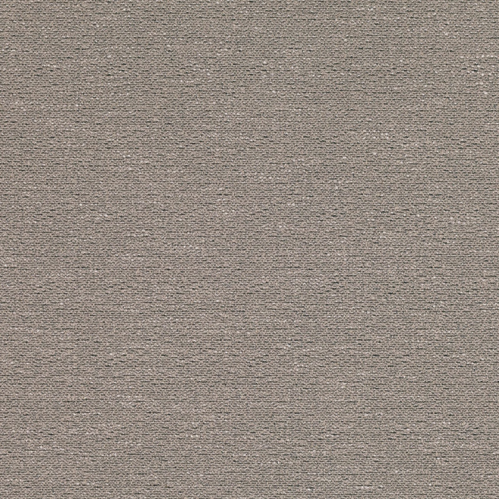 Close-up of warm rhino-grey fabric with fine horizontal woven texture