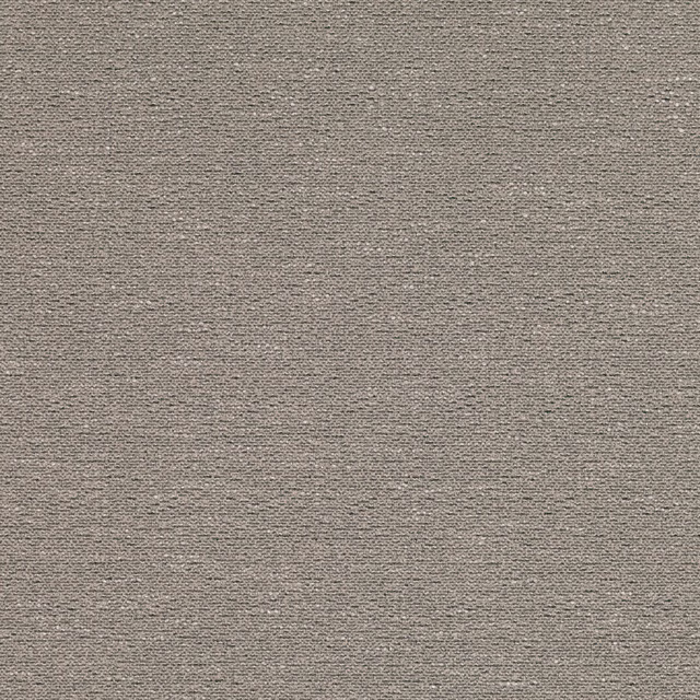 Close-up of warm rhino-grey fabric with fine horizontal woven texture