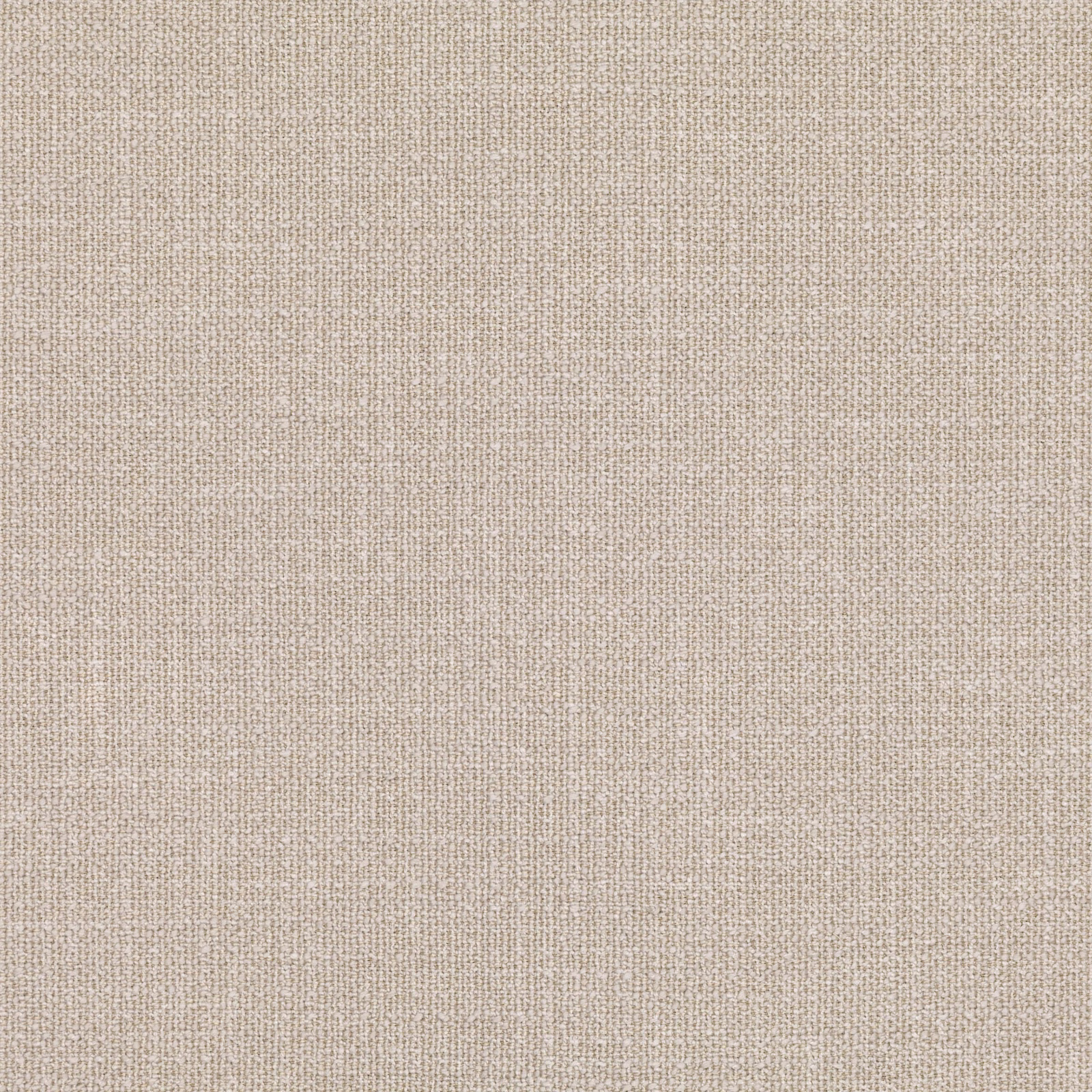 Close-up of warm cream woven fabric with subtle linear texture