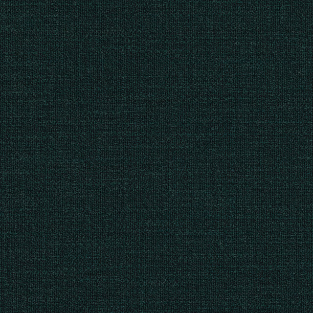 Dark evergreen Loop fabric showing a fine, subtly flecked looped weave