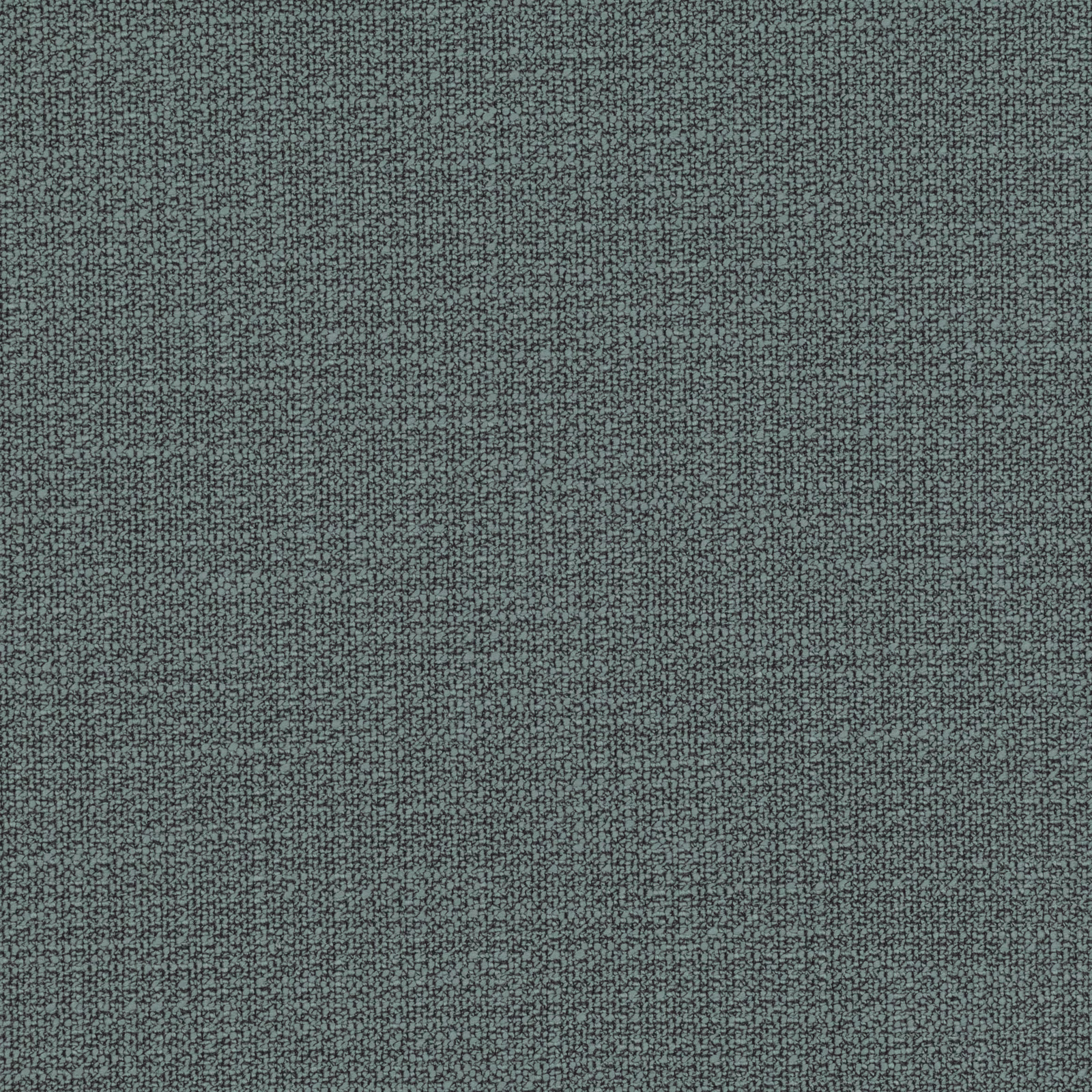 Close-up of muted ocean blue-grey fabric with a fine mottled looped weave