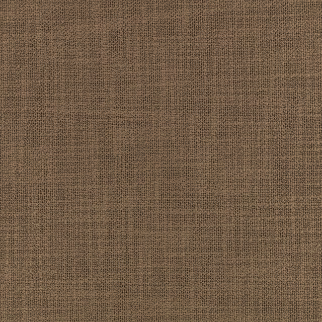 Warm bark-brown fabric with dense flecked weave and subtle tonal variation
