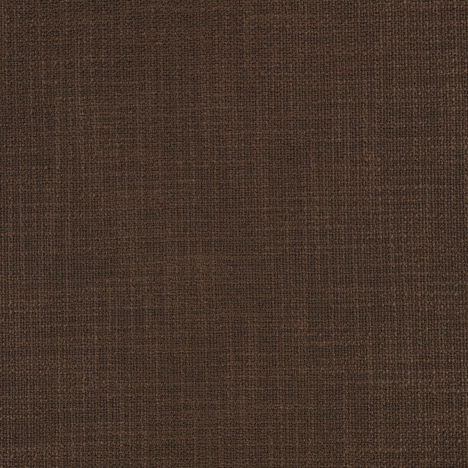 Dark chocolate brown fabric with a fine crosshatched woven texture and subtle tonal variation