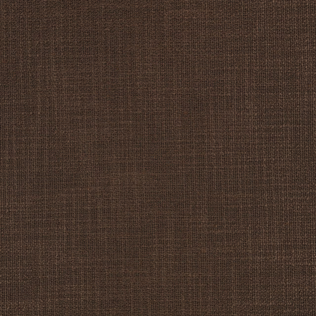 Dark chocolate brown fabric with a fine crosshatched woven texture and subtle tonal variation