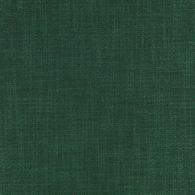 Deep forest-green woven textile showing a fine, even crosshatch texture