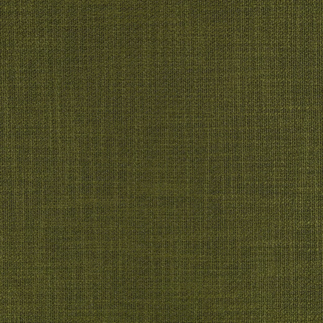 Deep pine green woven swatch with fine vertical ribbing and subtle olive tonal flecks