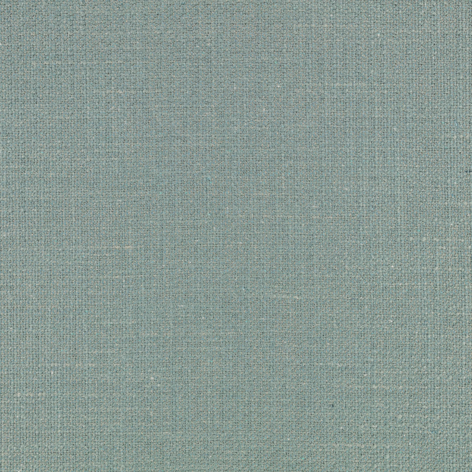 Close-up of muted blue-teal Loop II fabric showing fine crosshatched woven texture