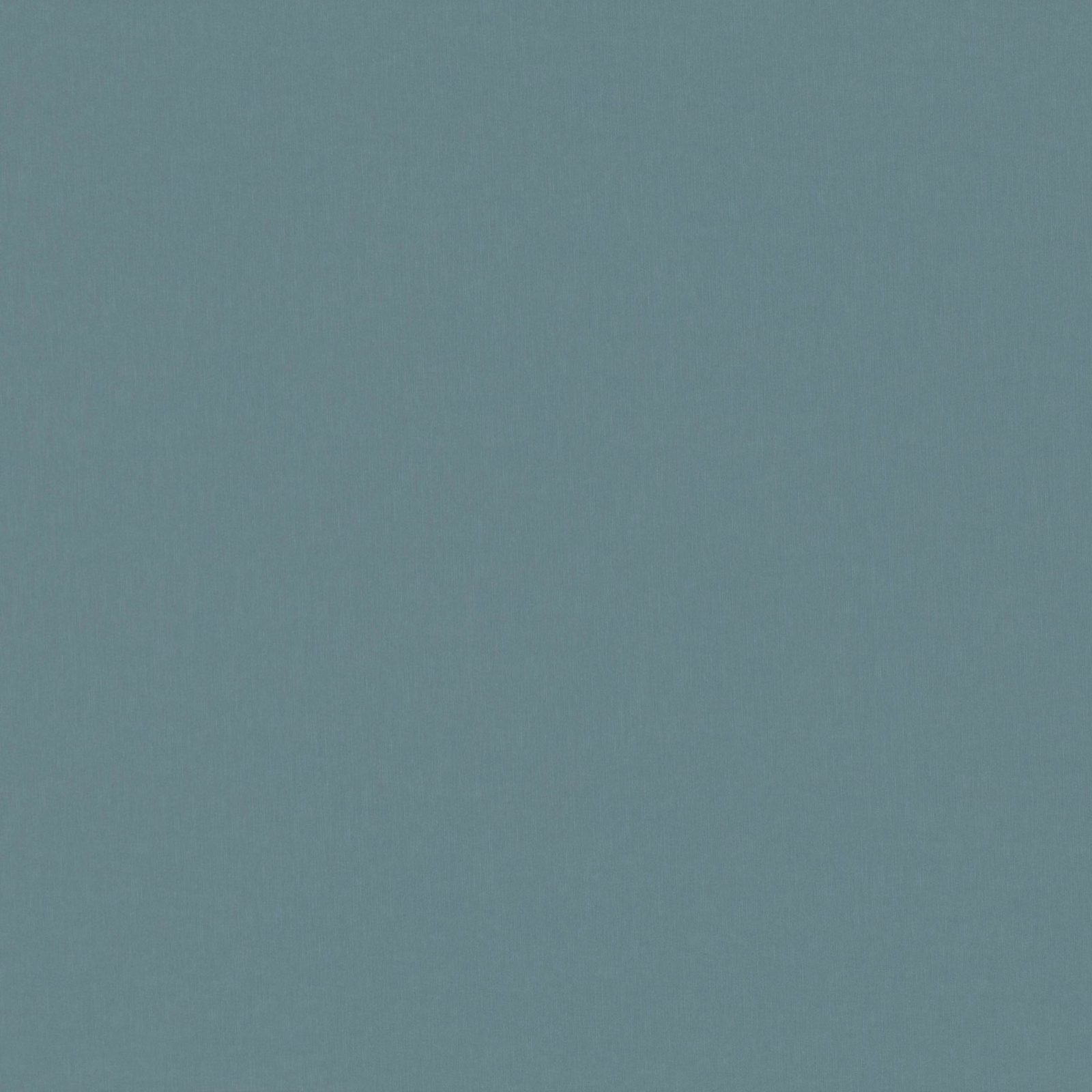 Muted blue-teal plain weave with fine vertical texture and soft tonal depth