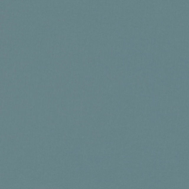 Muted blue-teal plain weave with fine vertical texture and soft tonal depth
