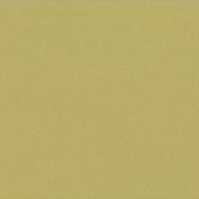 Close-up of muted peridot olive fabric with a fine, subtly mottled plain weave