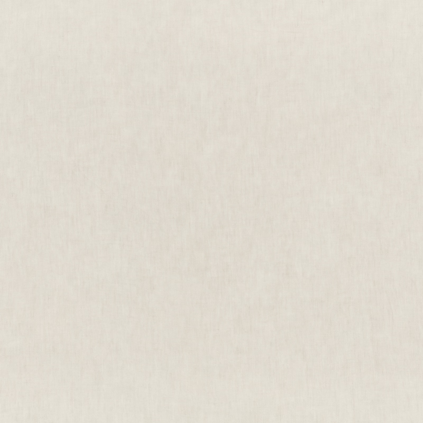 Pale flax beige woven swatch with fine vertical slubs and softly mottled texture