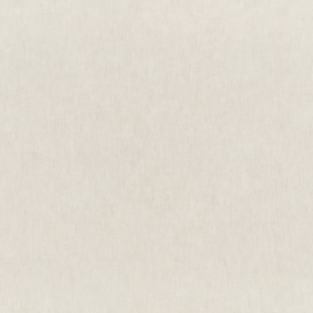 Pale flax beige woven swatch with fine vertical slubs and softly mottled texture