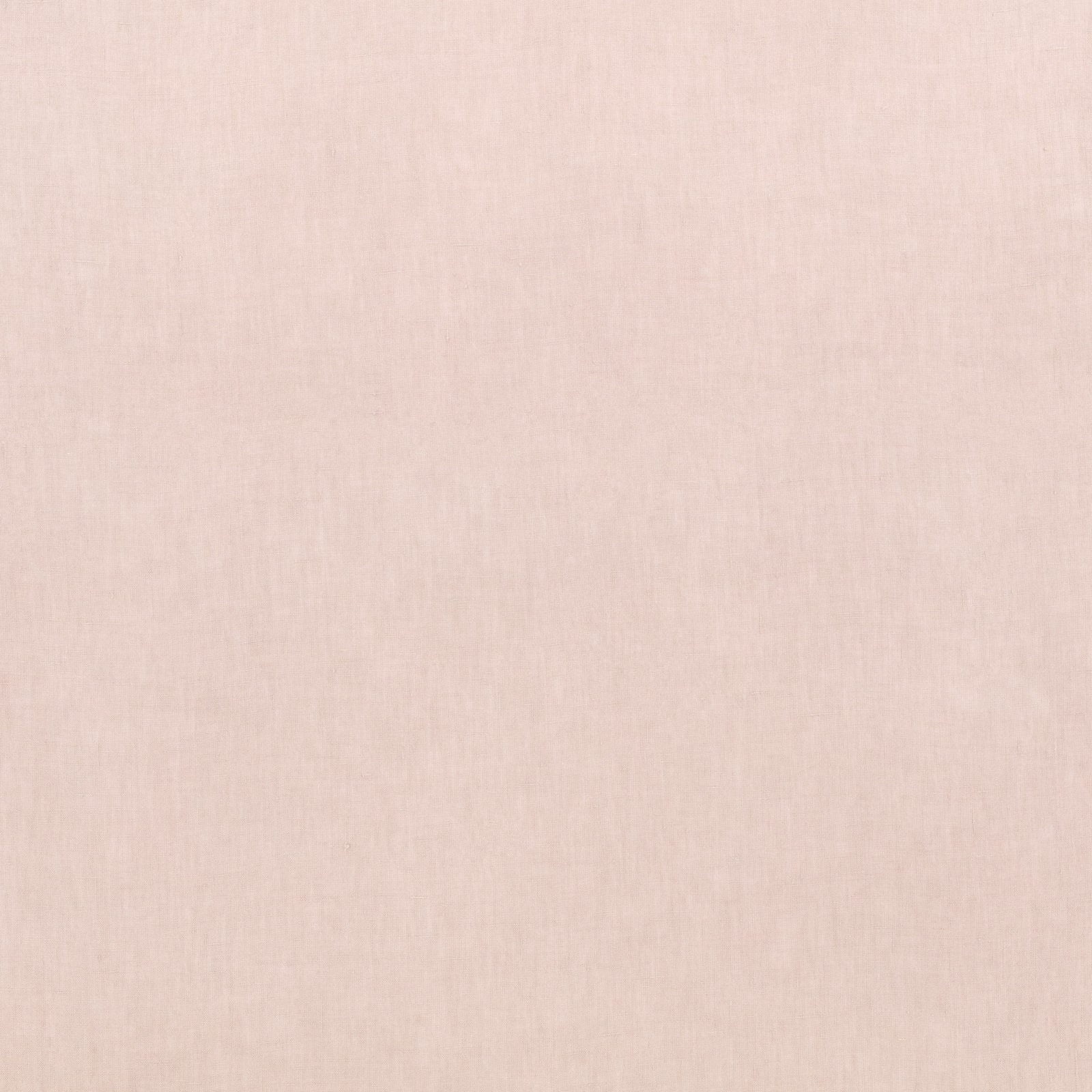 Pale powder-pink plain weave with fine vertical striations and softly mottled texture