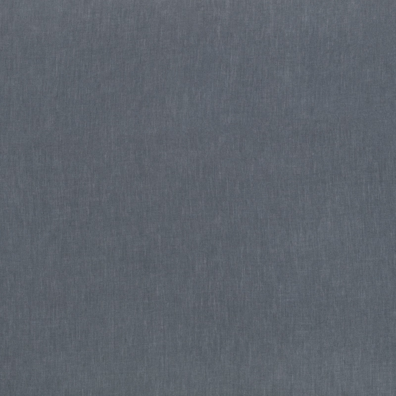 Deep blue-grey woven fabric swatch with fine vertical striations and tonal texture
