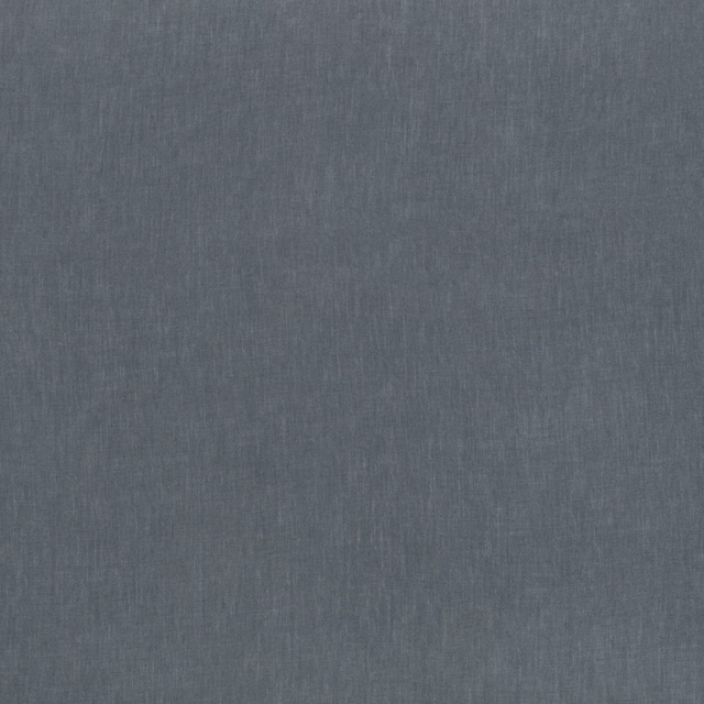 Deep blue-grey woven fabric swatch with fine vertical striations and tonal texture