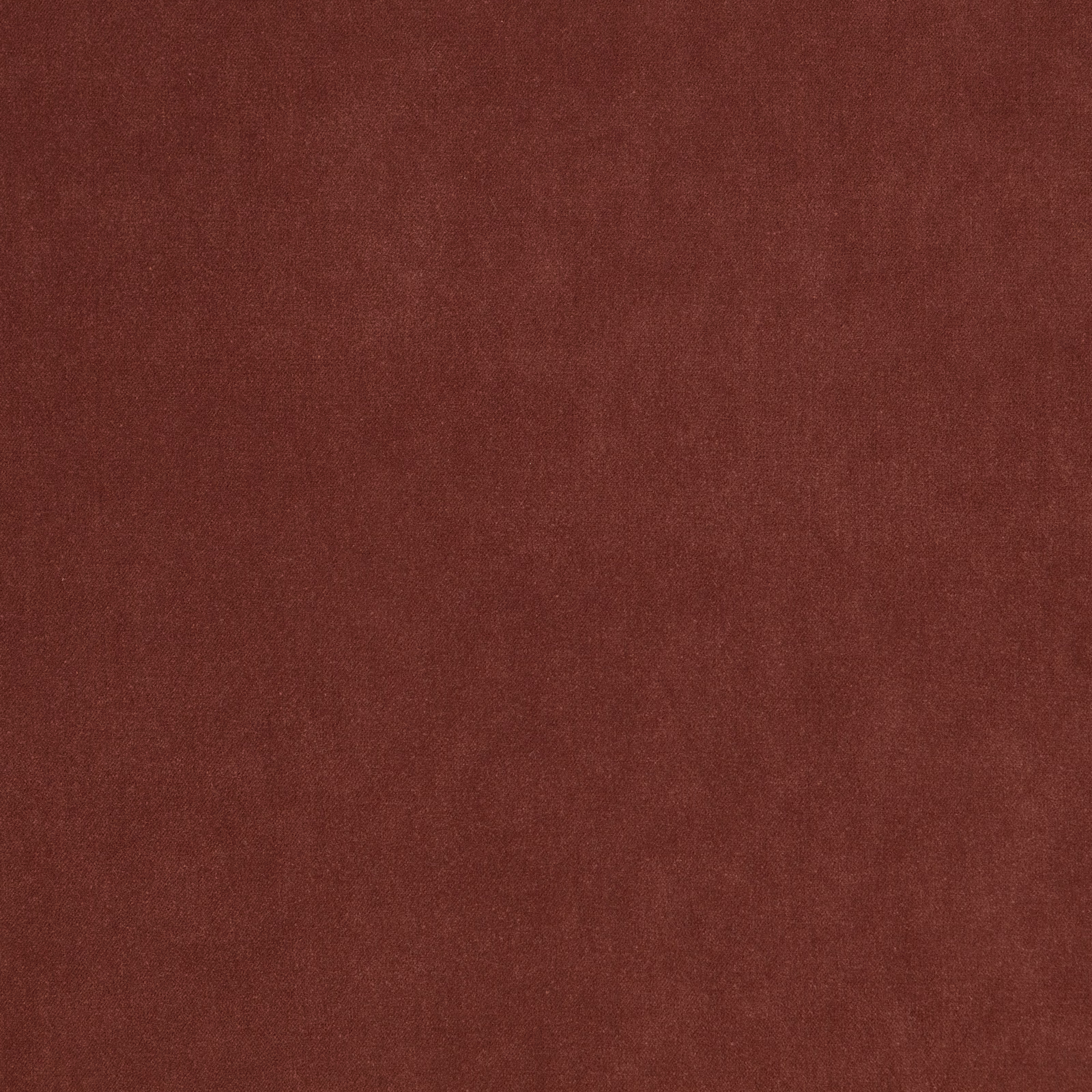 Deep russet-brown plain fabric with a softly mottled, low-sheen surface