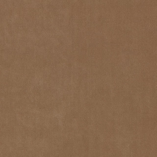 Warm caramel-brown fabric swatch with a softly mottled, fine-textured surface