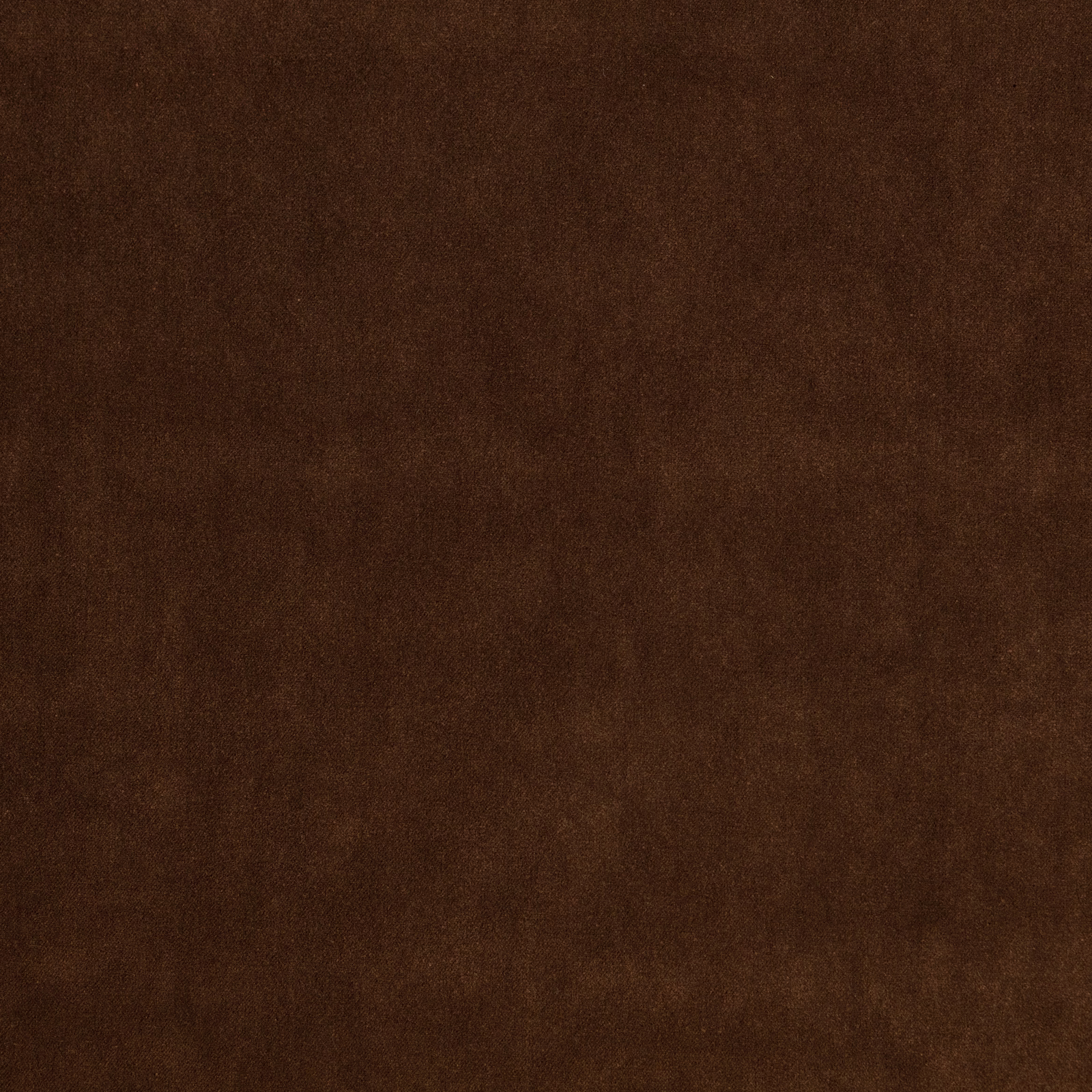 Deep clove-brown fabric with a softly brushed, subtly mottled surface