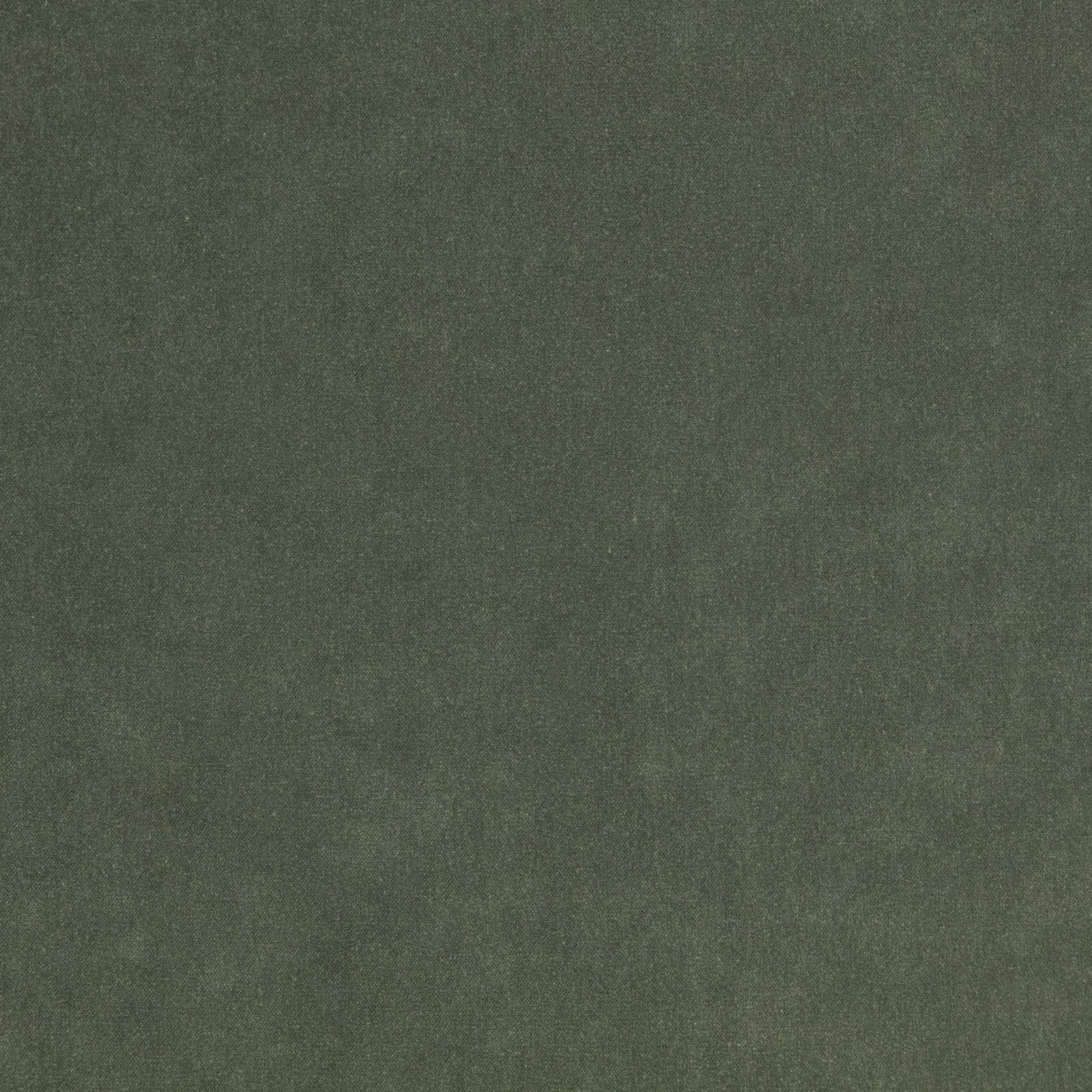 Close-up of muted eucalyptus-green fabric with a softly mottled, fine woven texture
