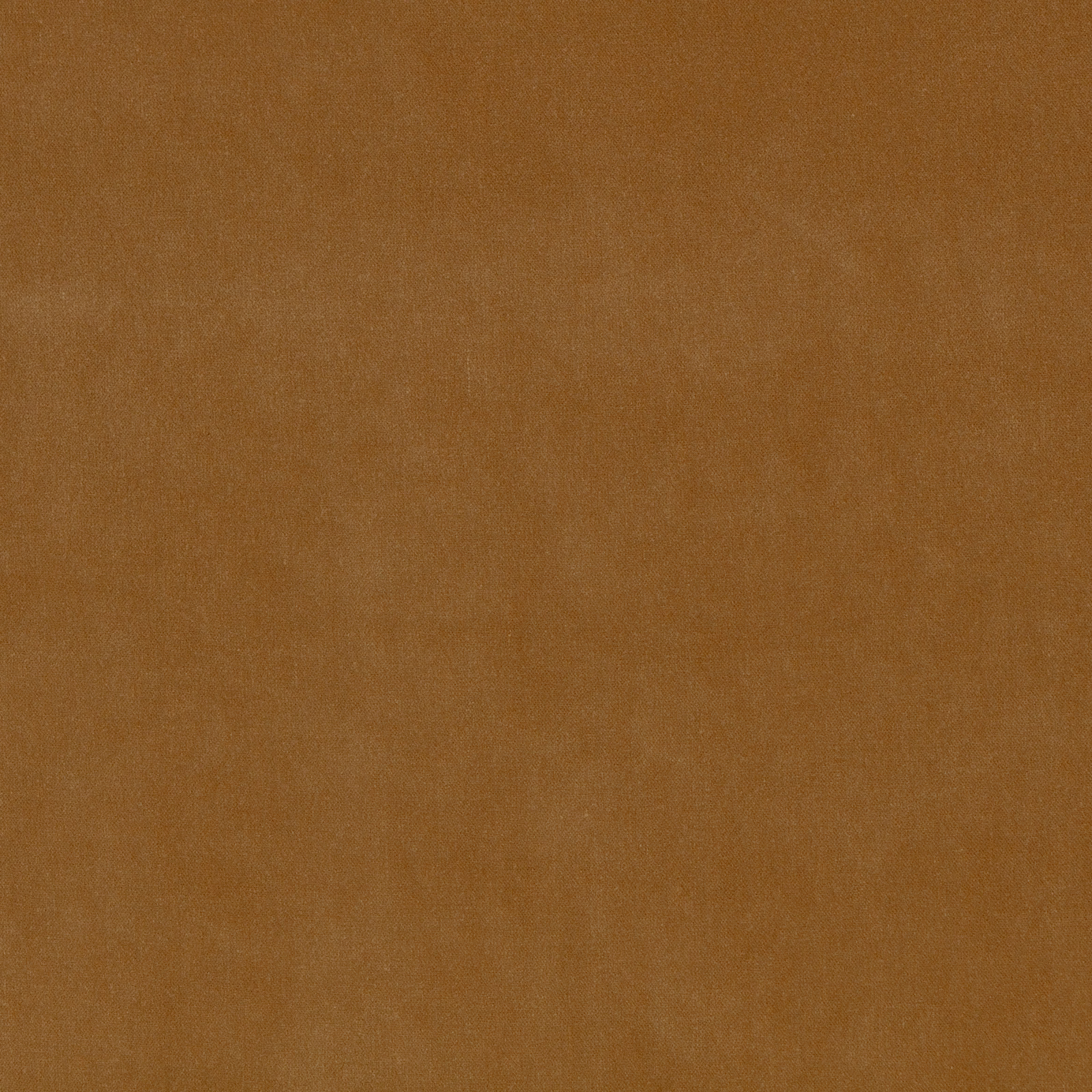 Warm Havana brown plain fabric with softly mottled, light-catching brushed texture