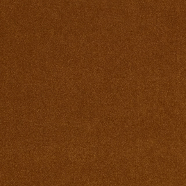 Warm pecan-brown plain fabric with a softly brushed, subtly shaded surface