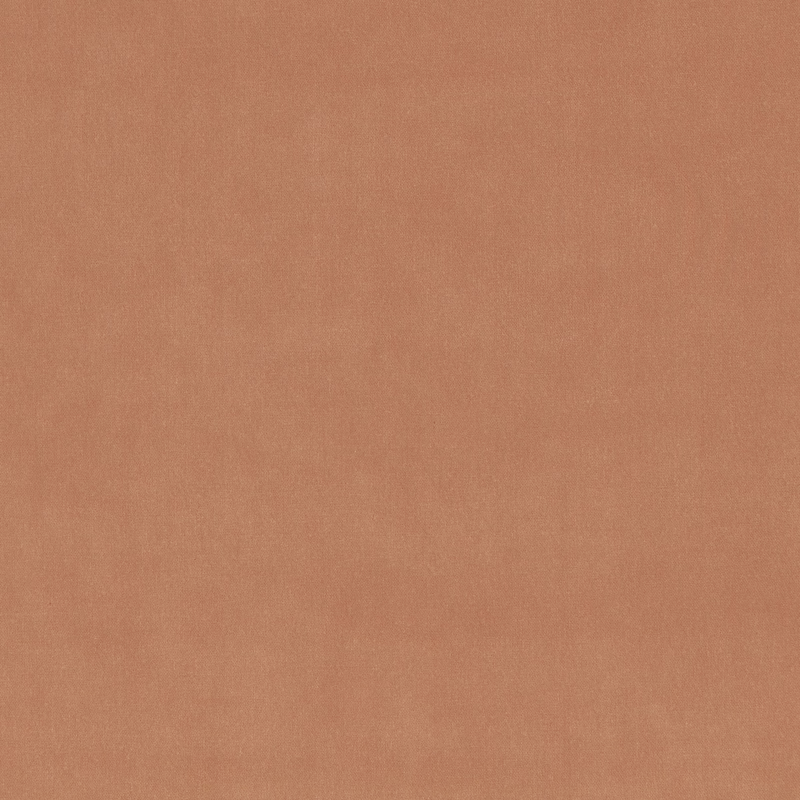 Dusty terracotta-pink Nova Fr fabric with a soft, subtly mottled woven surface