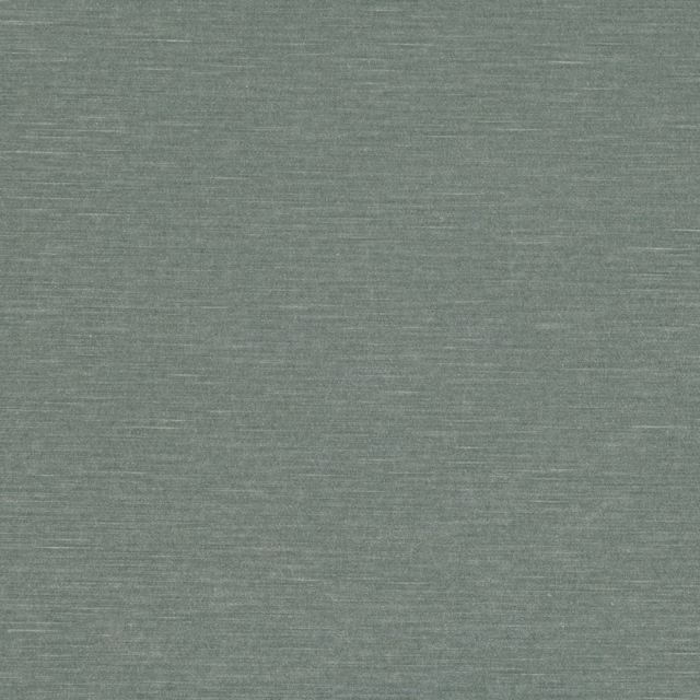 Muted green-grey plain weave with fine horizontal slub texture