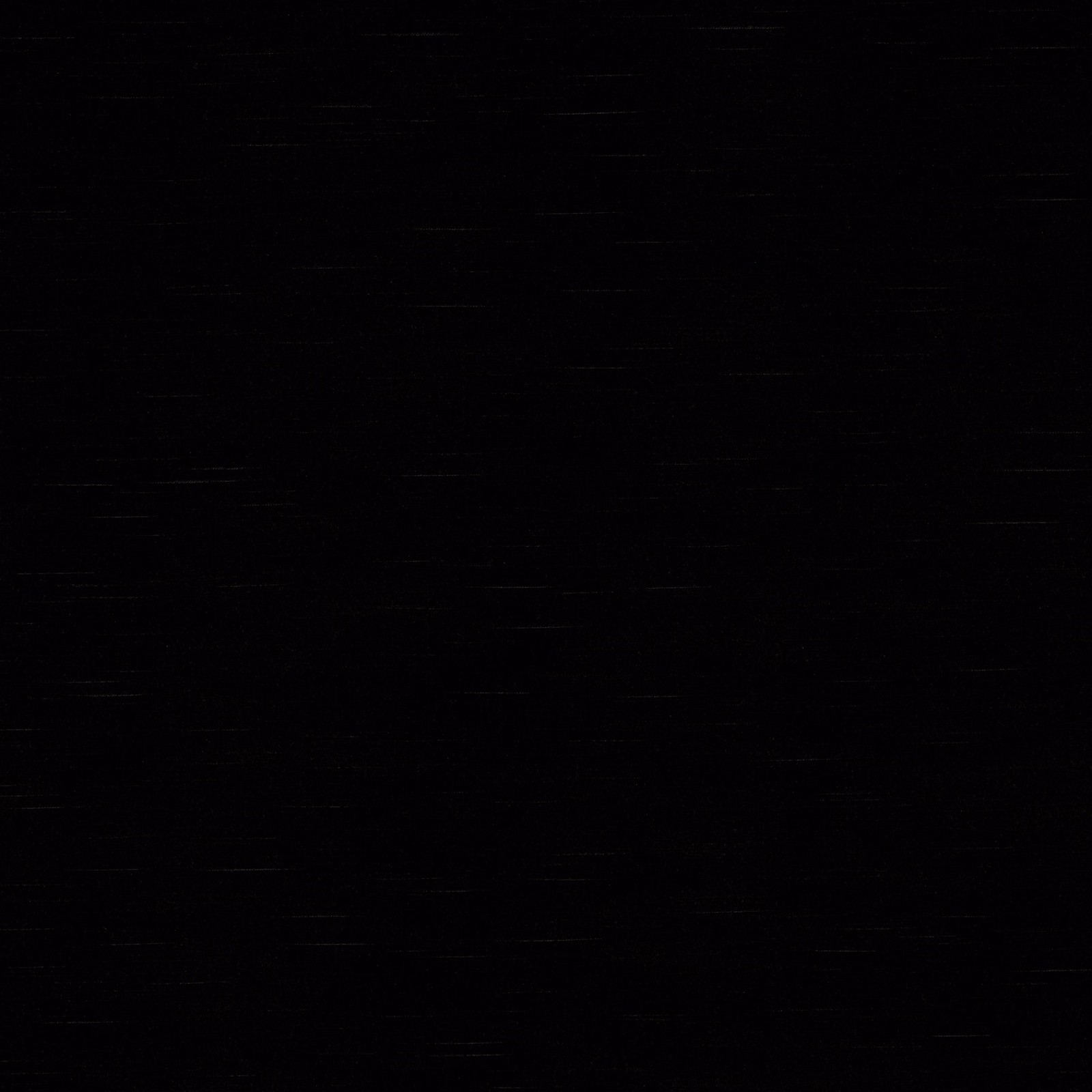 Deep ebony-black fabric swatch with subtle horizontal woven texture