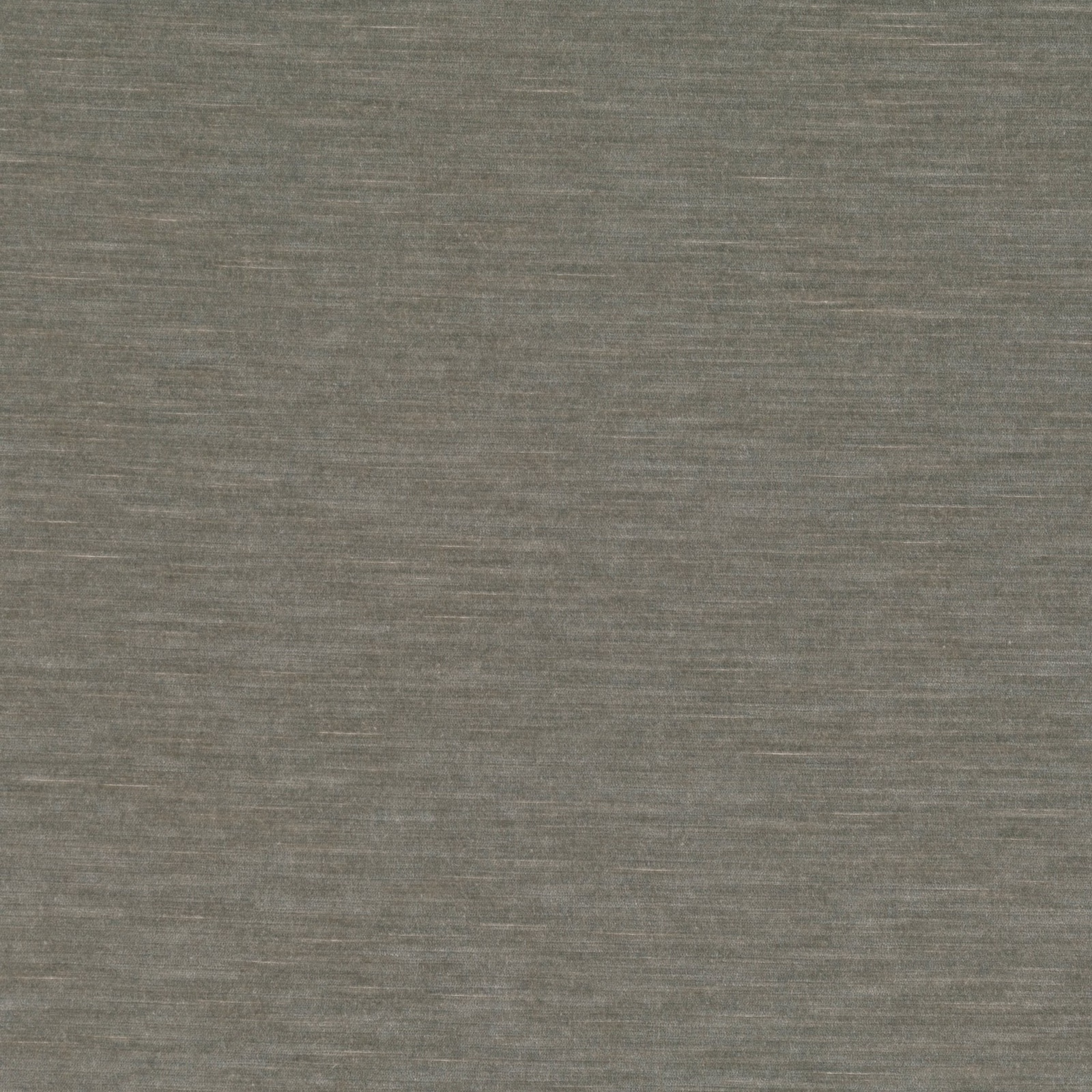 Muted grey-taupe woven fabric with fine horizontal striations and soft texture