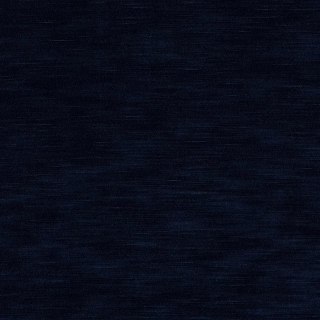 Deep ink navy fabric with subtle horizontal slub texture and tonal blue variation