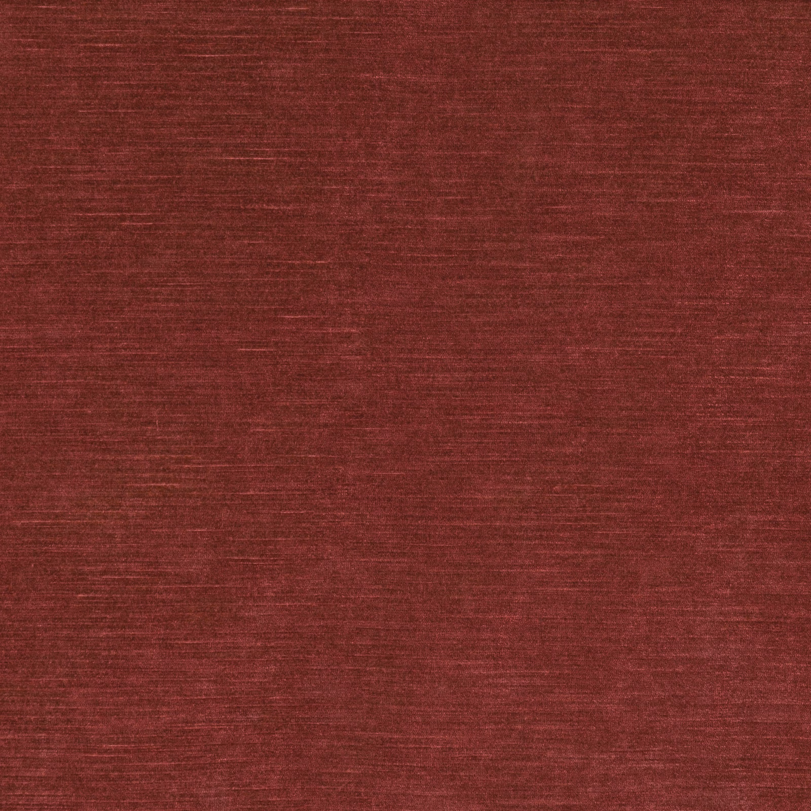 Deep paprika-red textile swatch with subtle horizontal striated weave