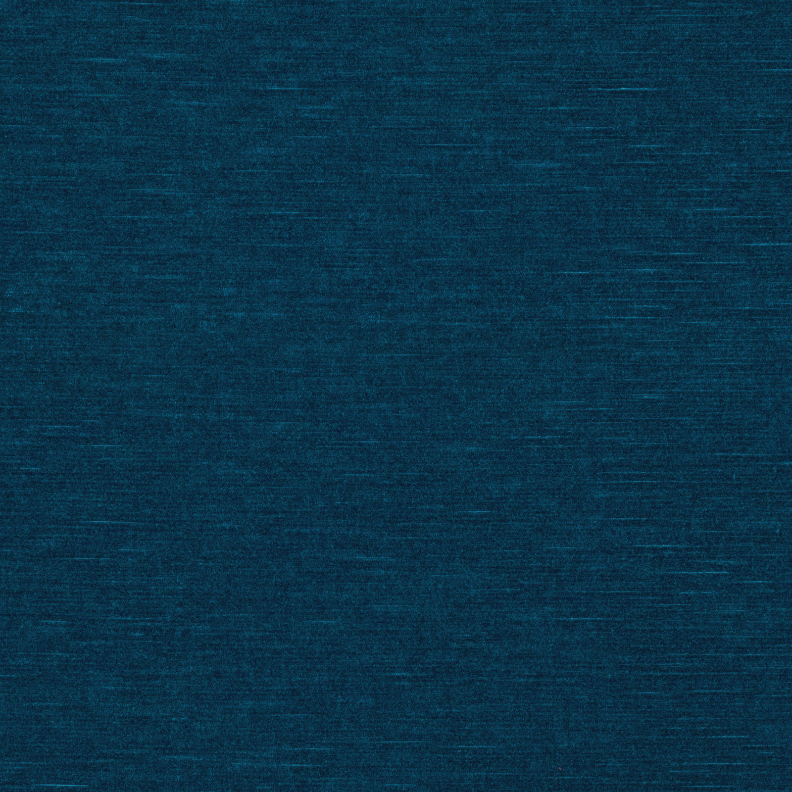 Deep petrol-blue textile with fine horizontal striations and softly irregular woven texture