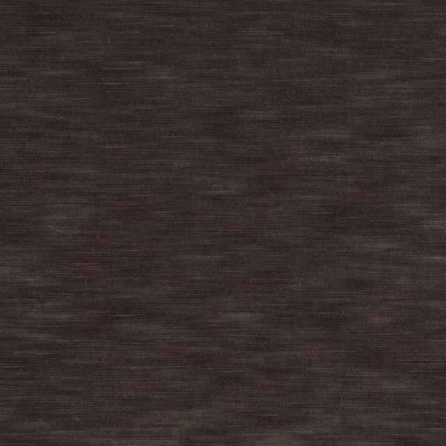 Deep pine-cone brown textile with fine horizontal striations and softly brushed texture