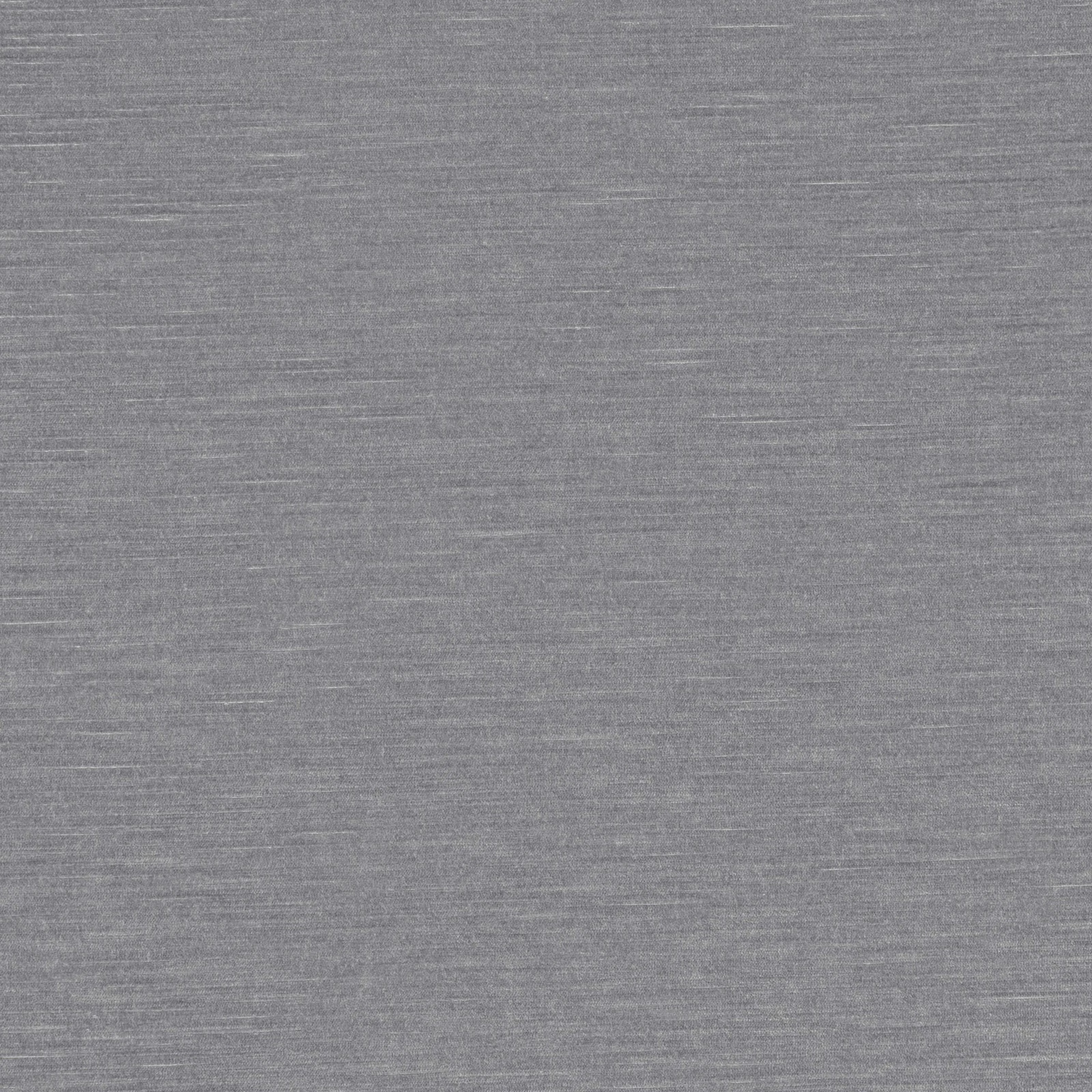Cool grey textile swatch with fine horizontal woven striations and softly varied texture
