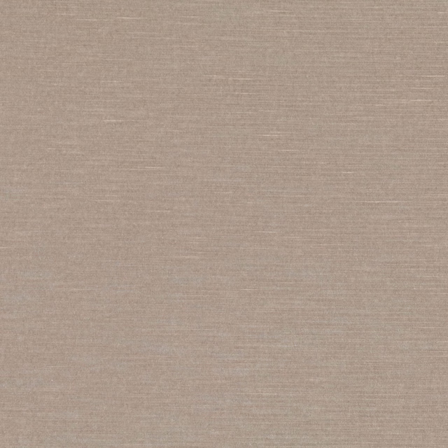 Close-up of warm taupe woven fabric with subtle horizontal texture