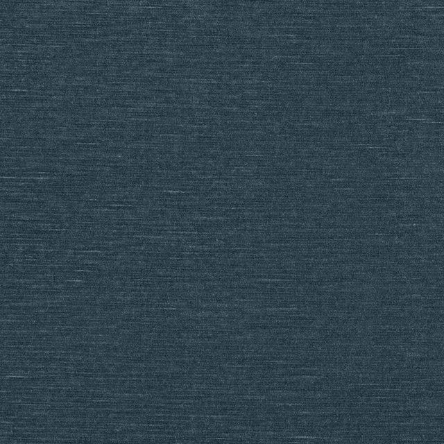 Deep teal woven swatch with fine horizontal striations and a soft matte surface