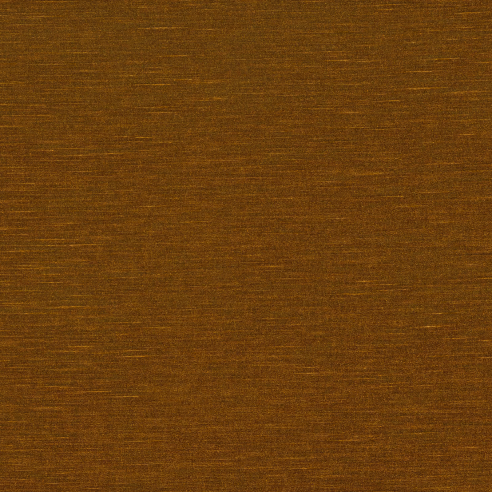 Close-up of rich tobacco-brown woven fabric with fine horizontal slub texture