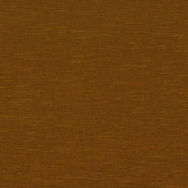 Close-up of rich tobacco-brown woven fabric with fine horizontal slub texture