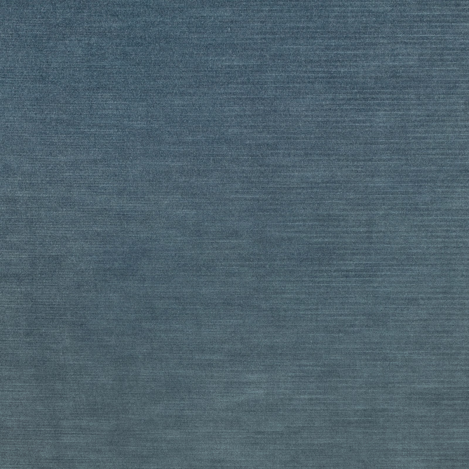 Blueberry blue-grey upholstery fabric with fine horizontal woven striations and soft tonal depth