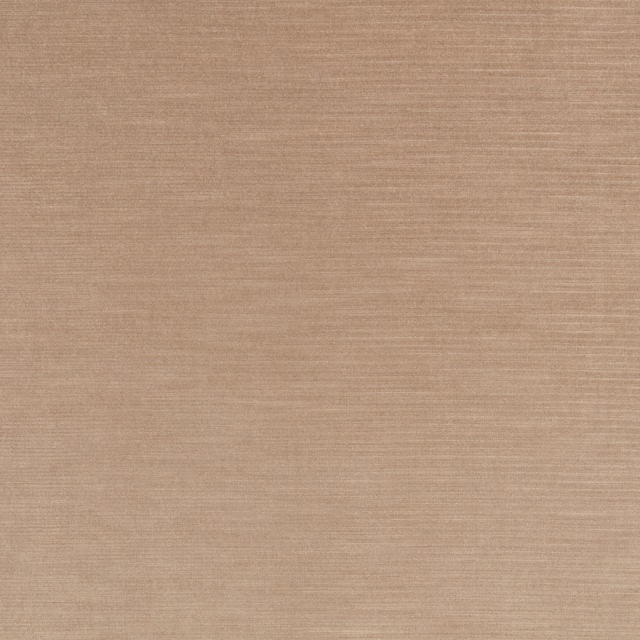 Warm desert beige fabric with fine horizontal woven striations and a softly brushed texture