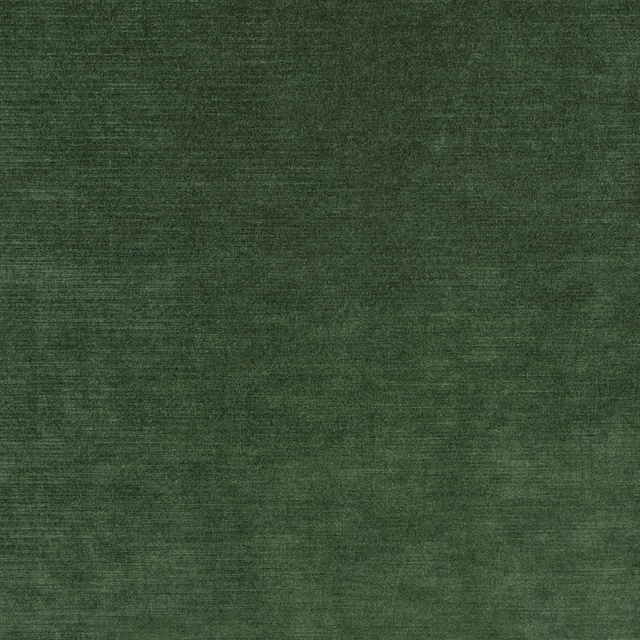 Deep forest green textile with subtle horizontal slub and mottled woven texture