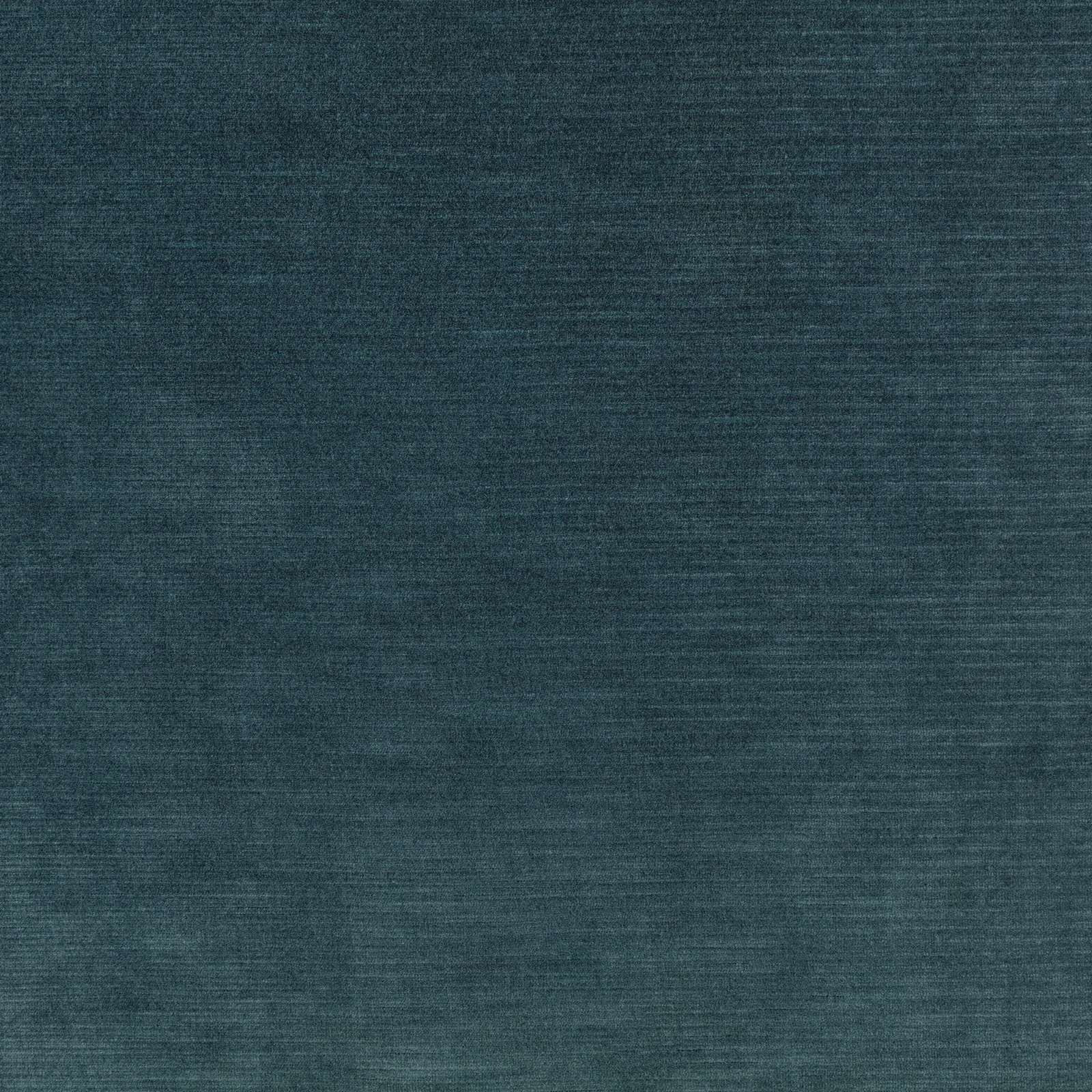 Deep kingfisher blue-teal fabric with fine horizontal woven texture and tonal variation