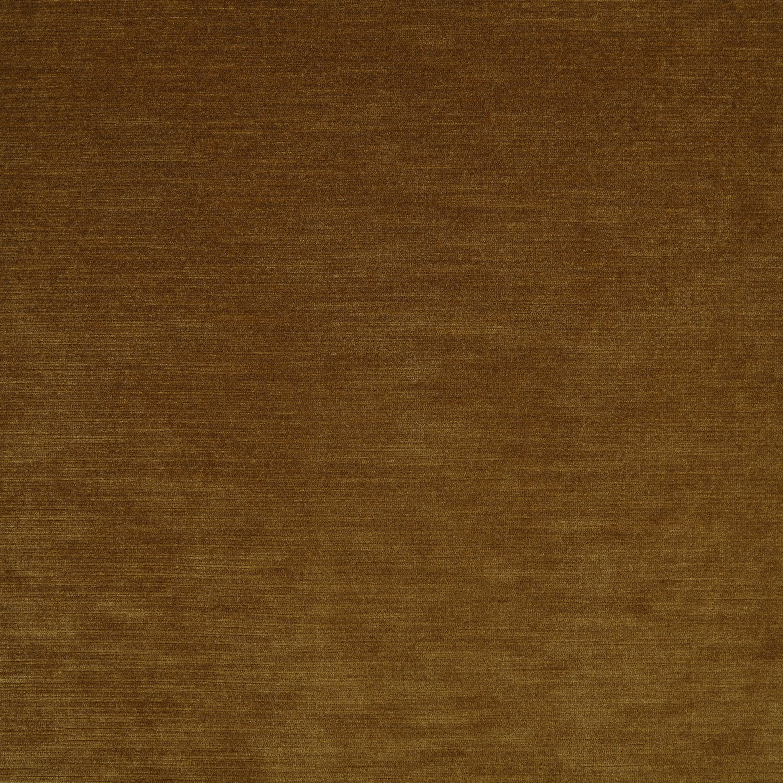 Deep mustard-brown fabric with fine horizontal striations and softly varied texture