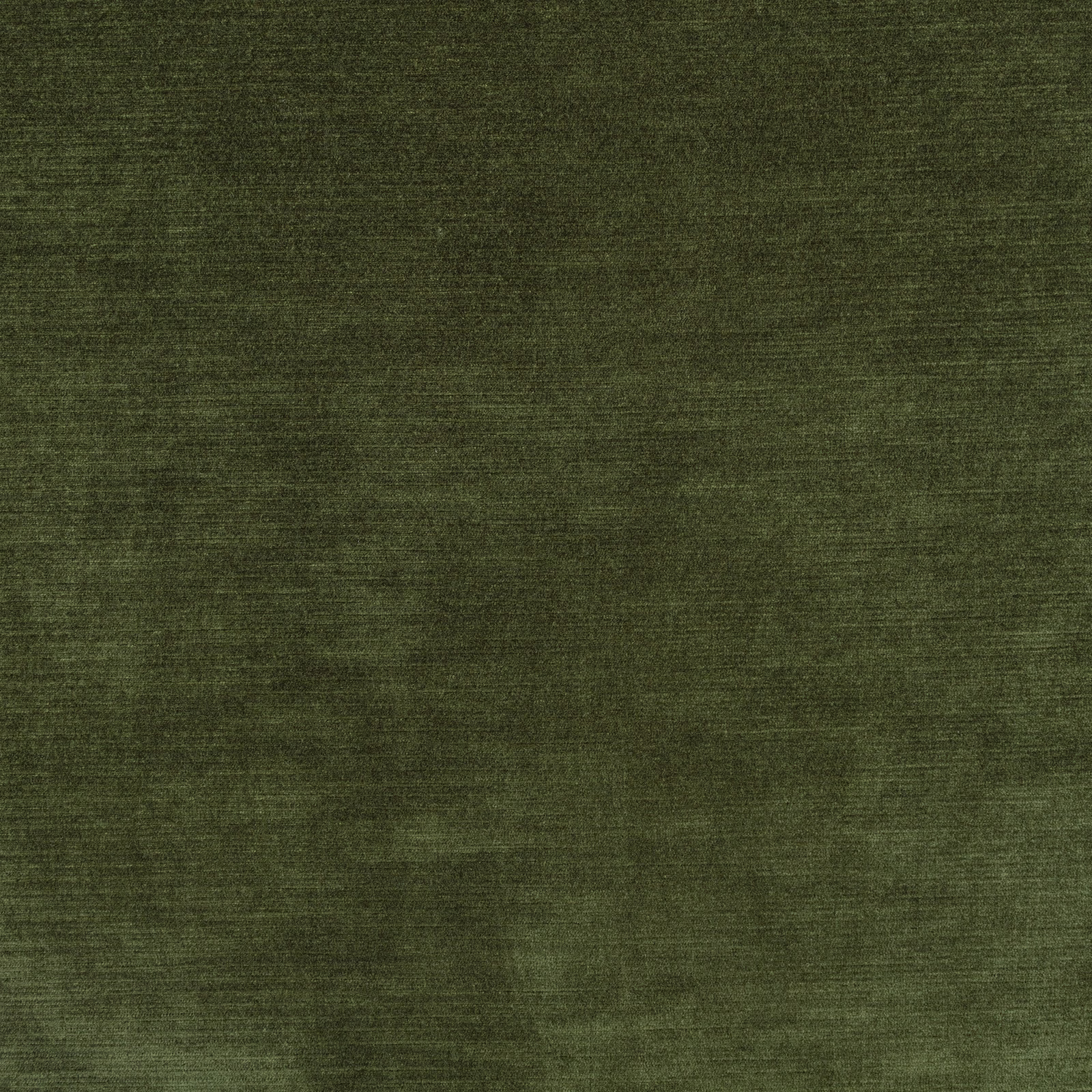Dark olive-green textile with fine horizontal striations and softly mottled depth