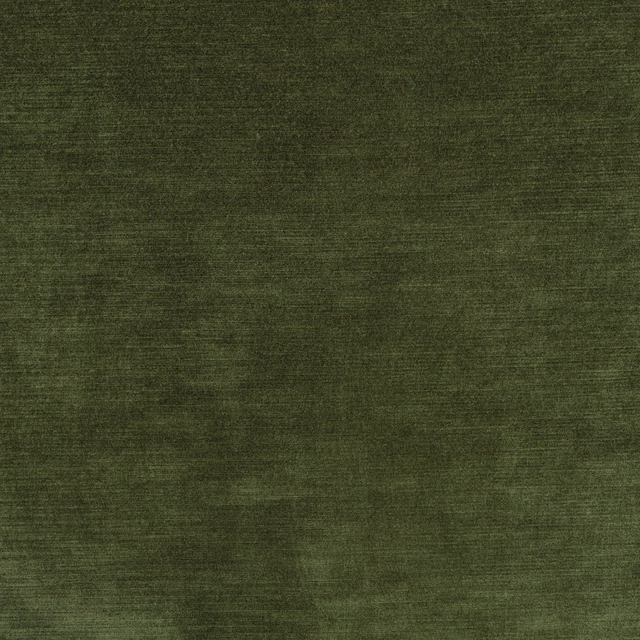 Dark olive-green textile with fine horizontal striations and softly mottled depth