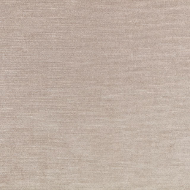 Muted taupe woven fabric with fine horizontal striations and subtle tonal variation