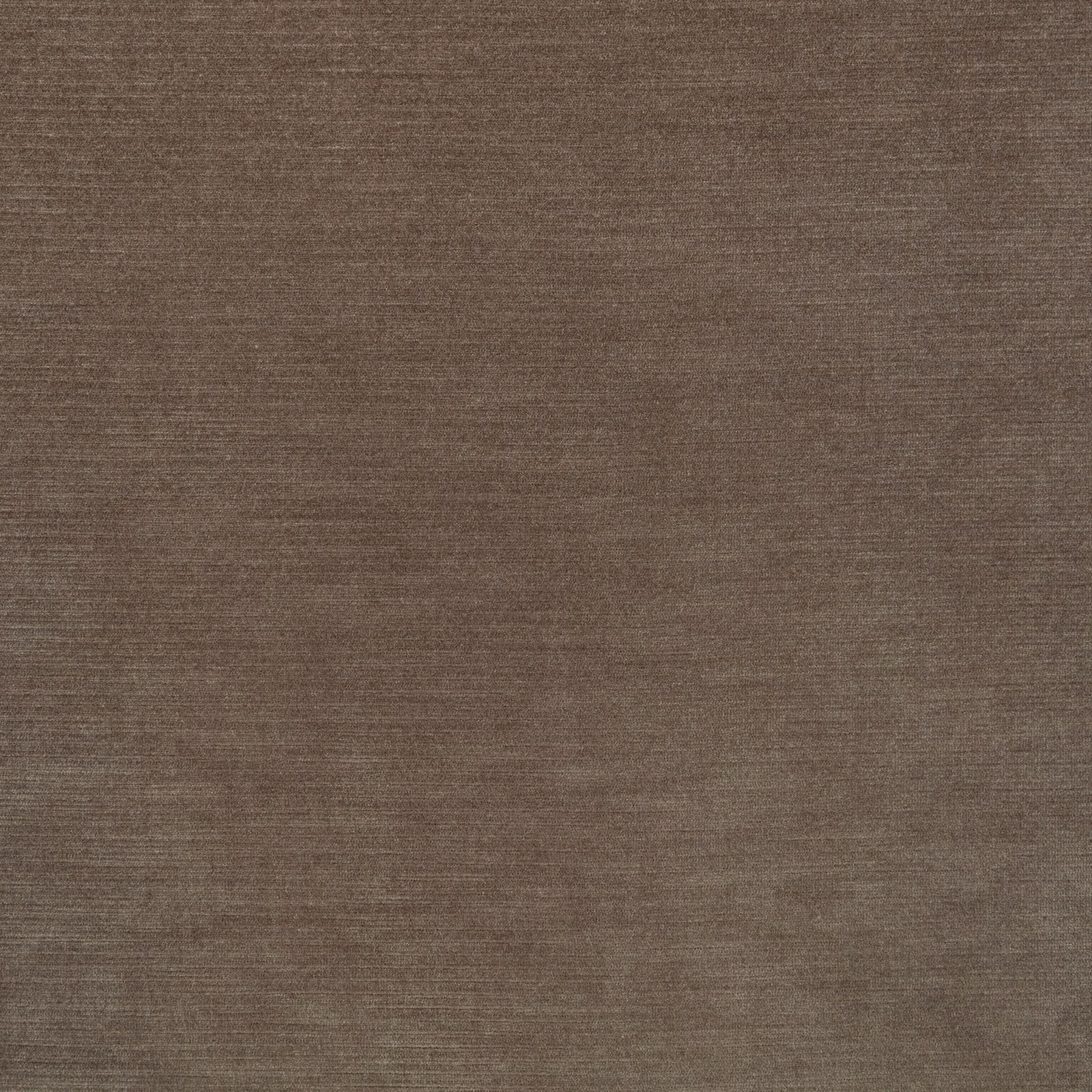 Warm mushroom-brown woven fabric with fine horizontal grain and softly shaded depth